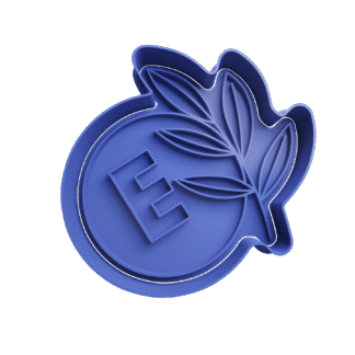 Circulo Con Letra Personalizado Cortante Para Galletitas