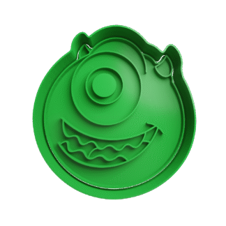 Mike Wazowski De Monster Inc Cortante Para Galletitas
