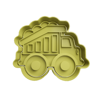 Camión Volcador Cortante Para Galletitas