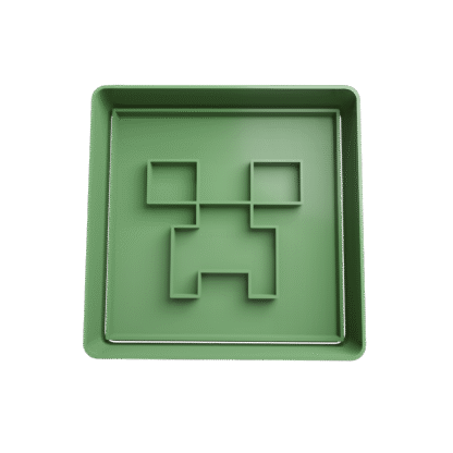 Creeper De Minecraft Cortante Para Galletitas
