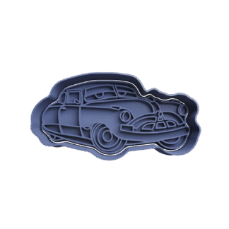 Doc Hudson De Cars Cortante Para Galletitas
