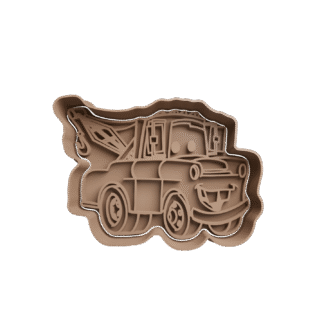 Mate De Cars Cortante Para Galletitas