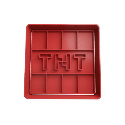 TNT De Minecraft Cortante Para Galletitas
