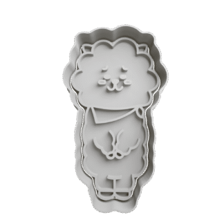 RJ bt21 BTS Cortante Para Galletitas