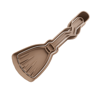 Escoba De Bruja Cortante Para Galletitas