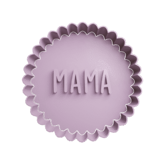 Mama Con Onditas Cortante Para Galletitas