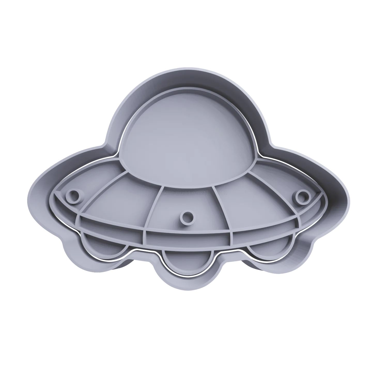 Ovni Plato volador Cortante para Galletitas 1 Cortantes Para Galletitas Ovni Plato volador Cortante para Galletitas