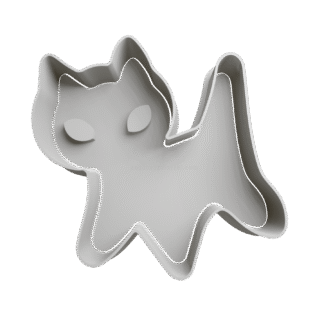 Gatito Cortante Para Galletitas