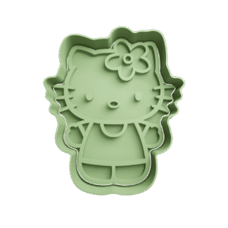 Hello Kitty Cortante Para Galletitas 2