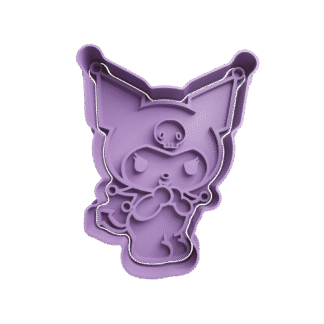 Kuromi Cortante Para Galletitas