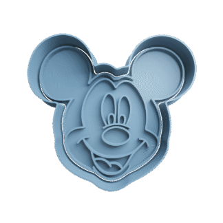 Mickey Mouse Cara Cortante Para Galletitas 2