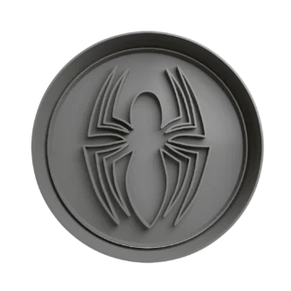 Spiderman Logo Cortante Para Galletitas 2
