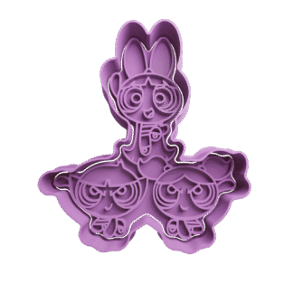 Las Chicas Super Poderosas Cortante Para Galletitas