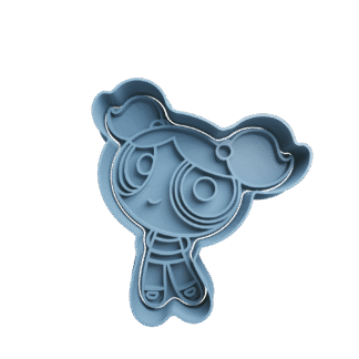 Burbuja De Las Chicas Super Poderosas Cortante Para Galletitas