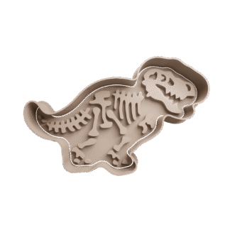 Tiranosaurio Rex Fósil Dinosaurio Cortante Para Galletitas