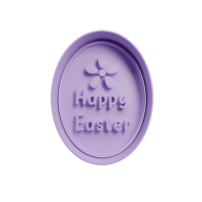 Happy Easter Huevo De Pascua Cortante Para Galletitas egg happy easter copia