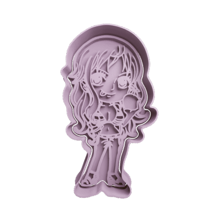 Nami Chibi One Piece Cortante Para Galletitas