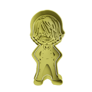 Sanji Vinsmoke Chibi One Piece Cortante Para Galletitas