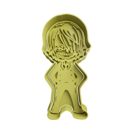 Sanji Vinsmoke Chibi One Piece Cortante Para Galletitas