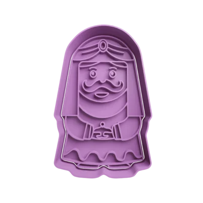 Baltasar de los Reyes Magos Cortante Para Galletitas