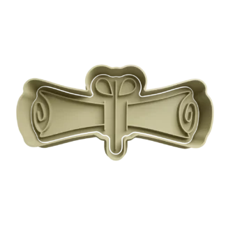 Diploma de graduacion egresado Cortante Para Galletitas