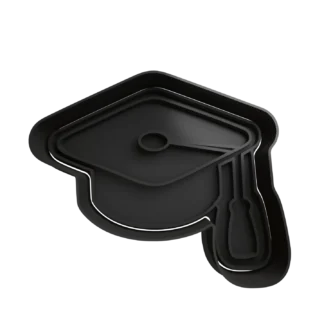 Gorro de graduacion egresado Cortante Para Galletitas