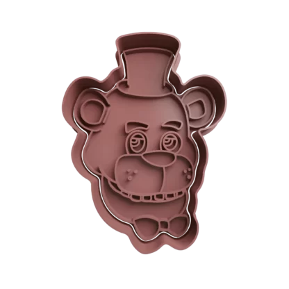 Freddy De Five Nights At Freddys Cortante Para Galletitas 2 push freddy copia