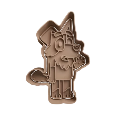 Mackenzie De Bluey Cortante Para Galletitas 2 push mackenzie de bluey cartoon copia