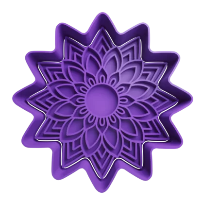Mandala Cortante Para Galletitas 2