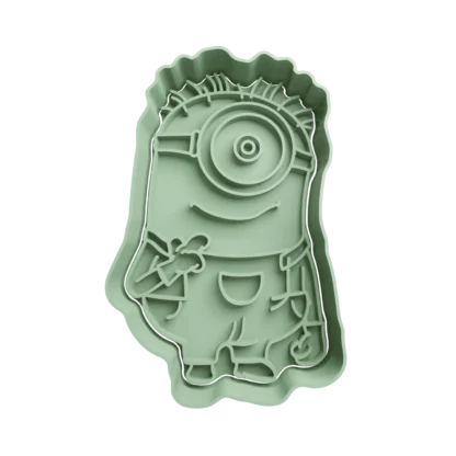 Minion Carl De Mi Villano Favorito Cortante Para Galletitas push minion stuart copia