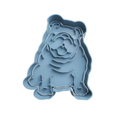 Perro Bulldog Cortante Para Galletitas push perro bulldog copia