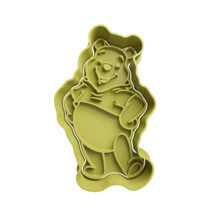 Winnie Pooh Cortante Para Galletitas 3 push winnie pooh copia