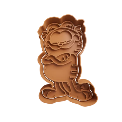 Garfield Parado Cortante Para Galletitas