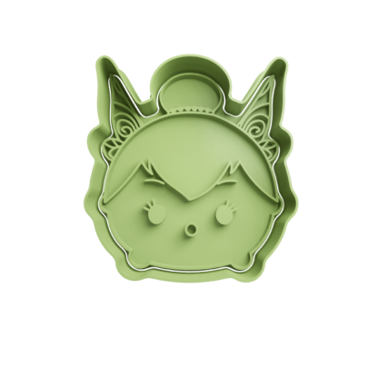 Tsum Tsum Tinkerbell Silueta Cortante Para Galletitas push tinkerbell tsum tsum copia