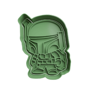Boba Fett Cortantes Para Galletitas