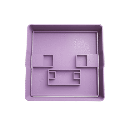 Cerdito De Minecraft Cortante Para Galletitas