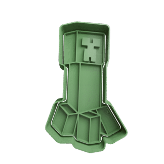 Creeper De Minecraft Cortante Para Galletitas
