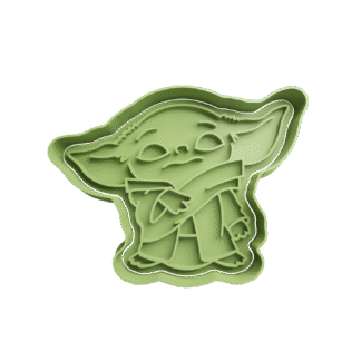 Grogu Cortantes Para Galletitas