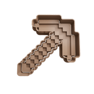Pico De Minecraft Cortante Para Galletitas