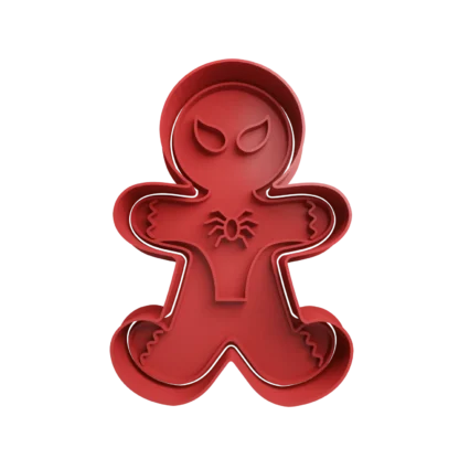 Spiderman De Jengibre Cortante Para Galletitas