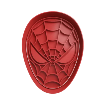 Spiderman Cabeza Cortante Para Galletitas