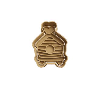 Cortante Para Galletitas Mini Pasteleria Panal De Abeja