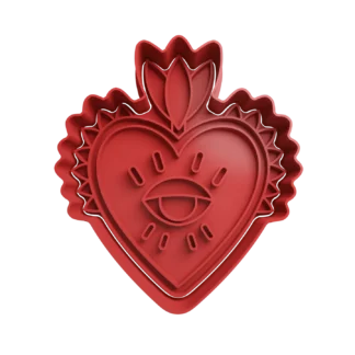 Corazon Holistico Cortante Para Galletitas