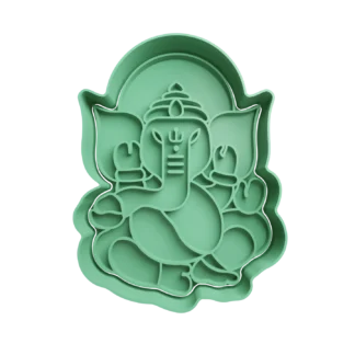 Ganesh Elefante Holistico Cortante Para Galletitas