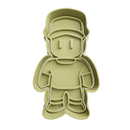 Personaje De Stumble Guys Cortante Para Galletitas