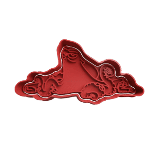 Pulpo Hank De Buscando a Dory Cortante Para Galletitas