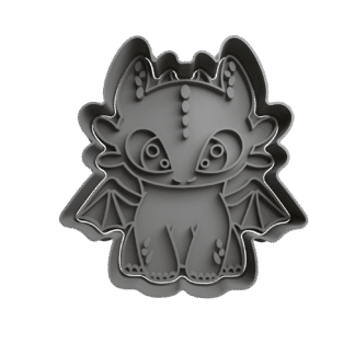 Furia Nocturna Chimuelo Cortante Para Galletitas