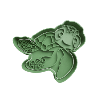 Tortuga De Buscando a Nemo Cortante Para Galletitas 2