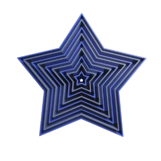 Set De Estrellas Cortantes Para Galletitas 2