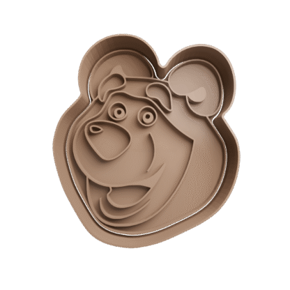 Cabeza De Oso De Masha y El Oso Cortante Para Galletitas